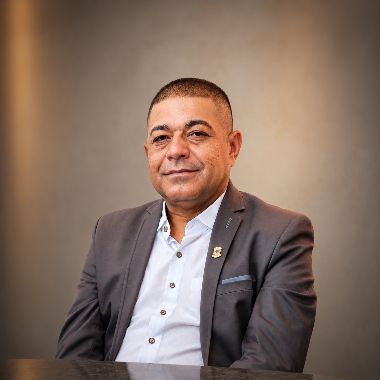 Foto do Vereador Ronaldão da Mangá